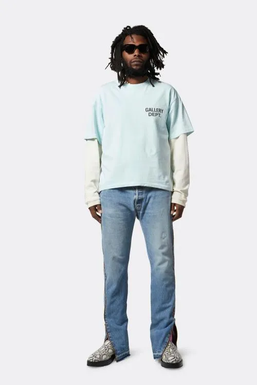 Bottoms WomenMen Gallery Dept LIGHT WASH READY DENIM Indigo
