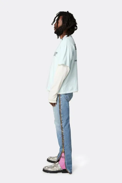 Bottoms WomenMen Gallery Dept LIGHT WASH READY DENIM Indigo