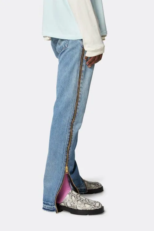 Bottoms WomenMen Gallery Dept LIGHT WASH READY DENIM Indigo