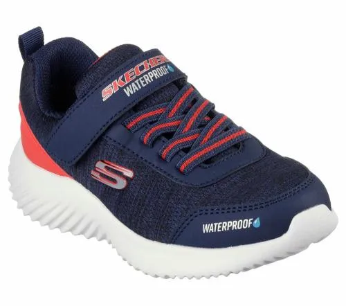 Bounder 8211 Dripper Drop Navy Red Kids SKECHERS Big Kids UK Sizes 36