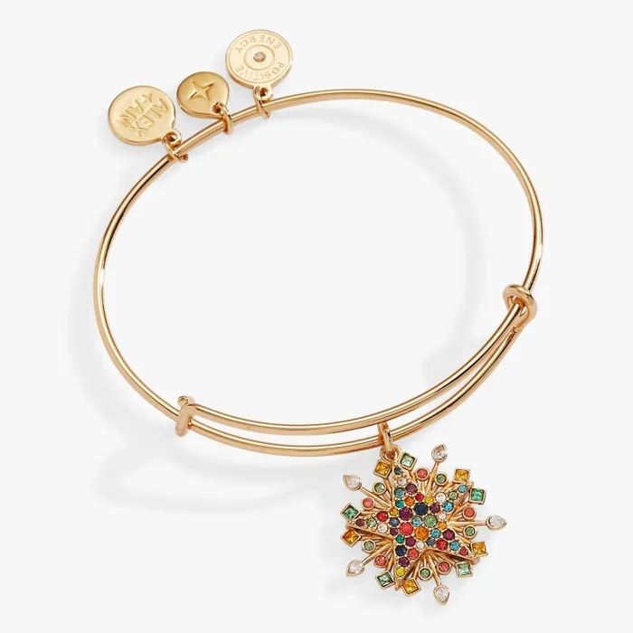 Bracelets Women Alex And Ani Christmas Tree Topper Bangle Gold
