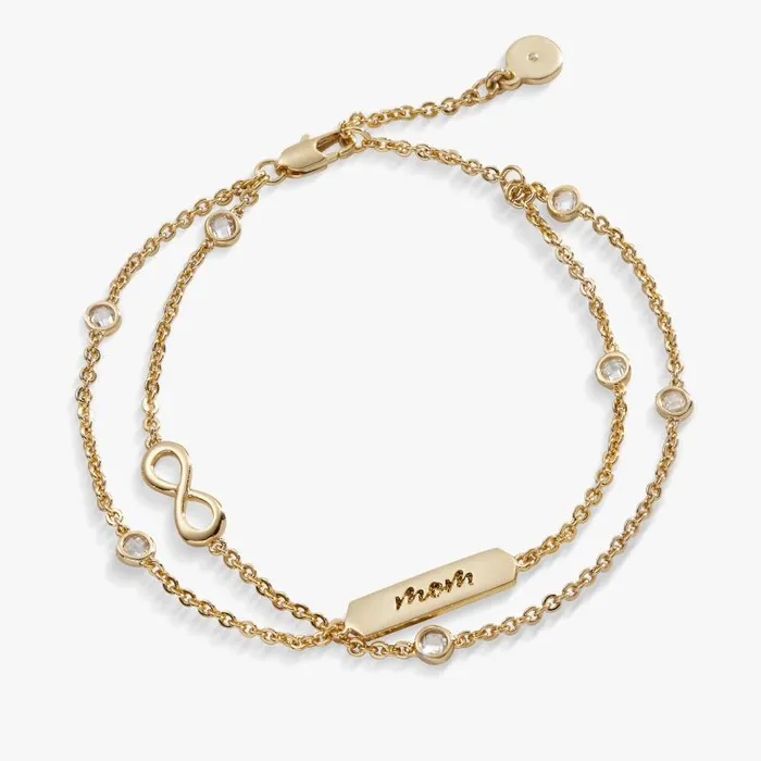 Bracelets Women Alex And Ani Mom039 Infinity Chain Bracelet Adjustable Silver