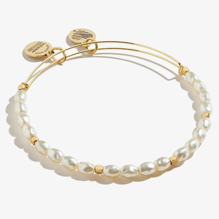 Bracelets Women Alex And Ani Pearl Bangle Rafaelian Gold