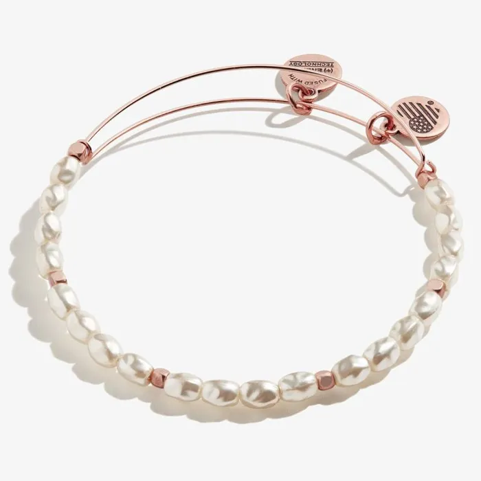 Bracelets Women Alex And Ani Pearl Bangle Rafaelian Gold