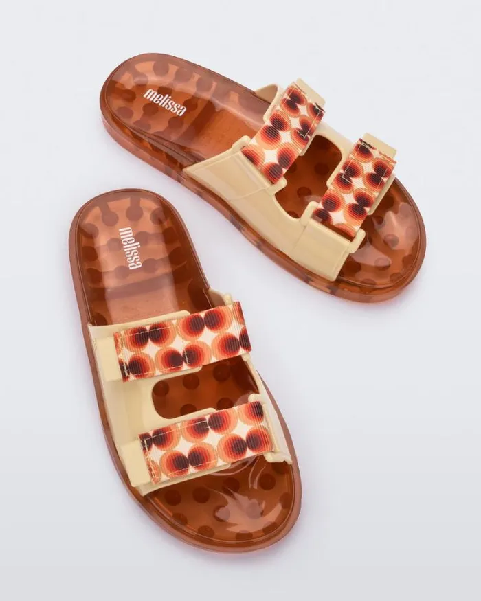 Brave Wide Sandal Yelloworange Women Melissa Slides