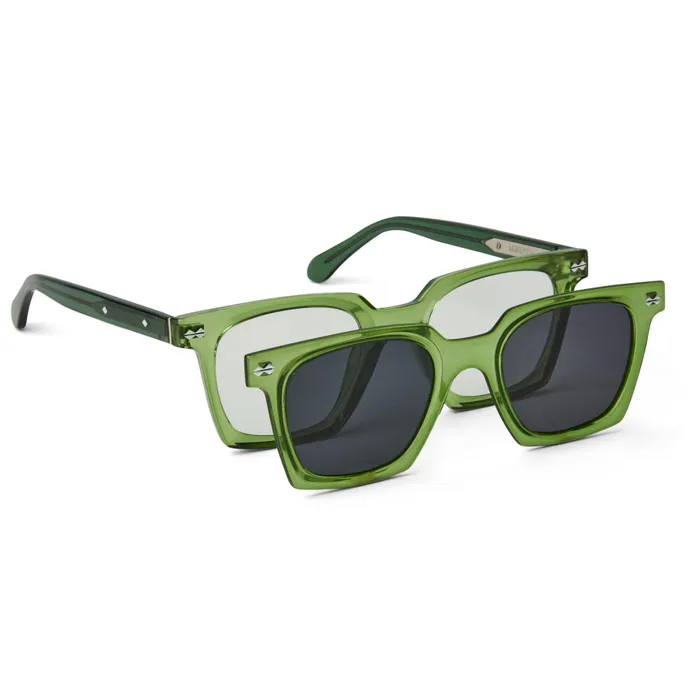 Bruno Magli Alberto Sunglasses GREEN Men Sunglasses