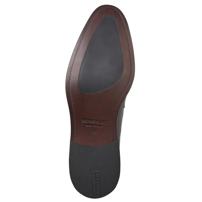 Bruno Magli Arden Braided Leather LoaferBlack Men Loafers and Slipons