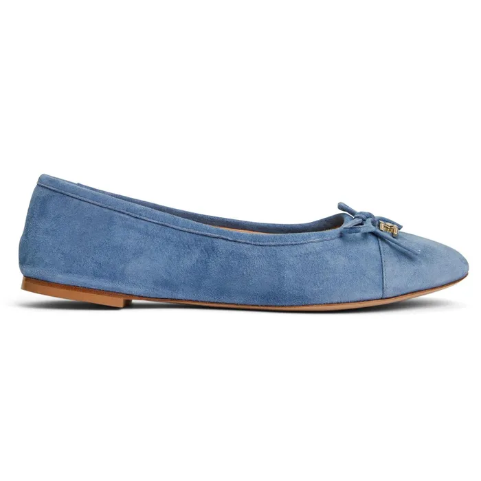 Bruno Magli DONATELLA Ballet Flat LIGHT BLUE SUEDE Women Flats and Loafers