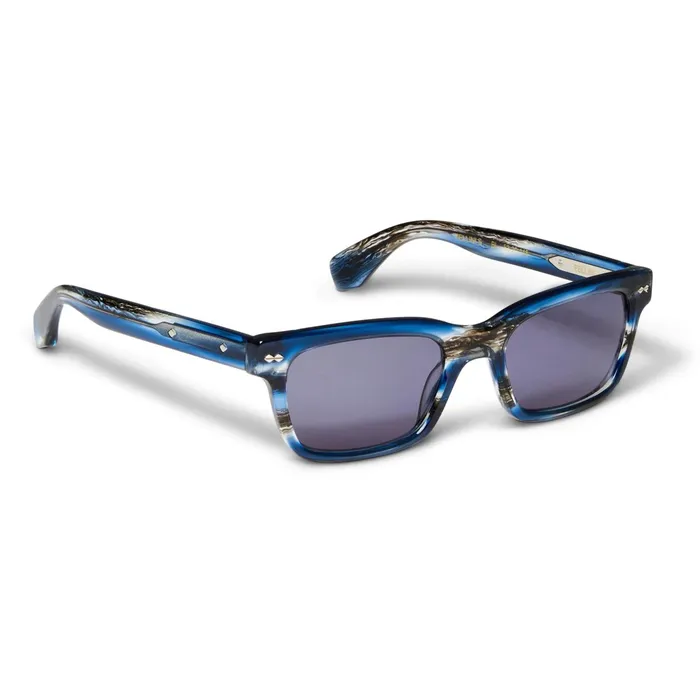 Bruno Magli Fellini Sunglasses Blue Women Sunglasses