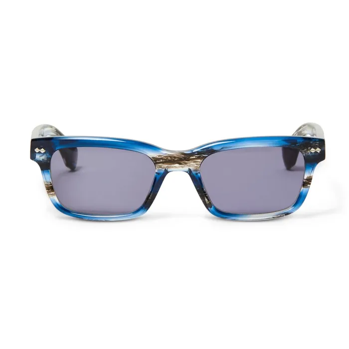 Bruno Magli Fellini Sunglasses Blue Women Sunglasses