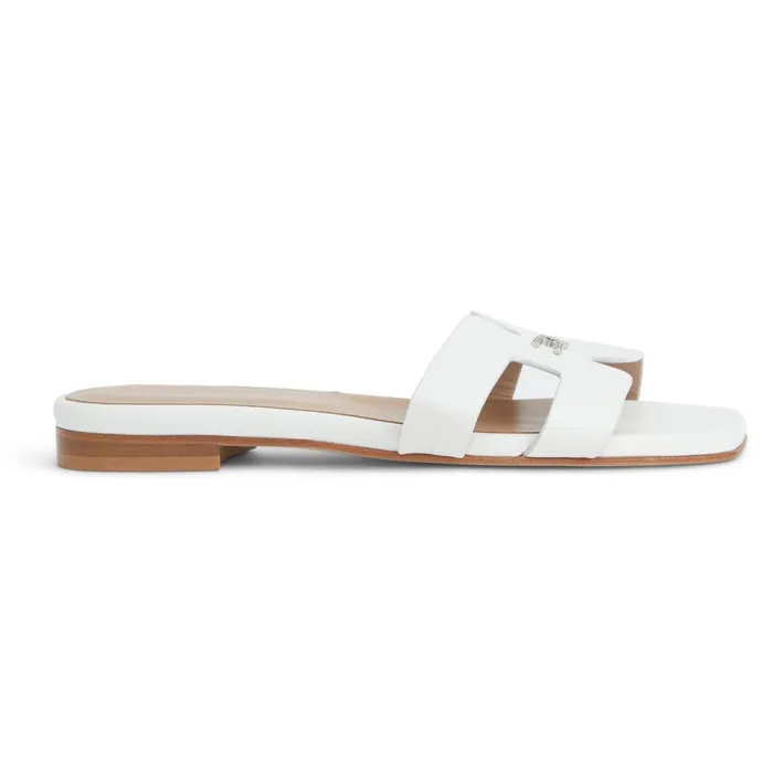 Bruno Magli FINA Single Band Sandal WHITE Women Sandals and Slides