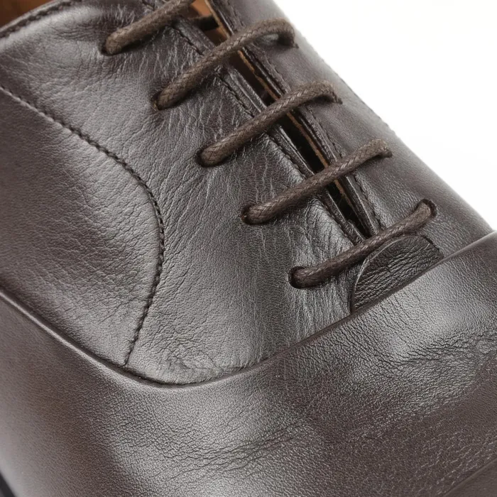 Bruno Magli Locascio CapToe Oxford 8211 Dark Brown Men Laceups and Oxfords