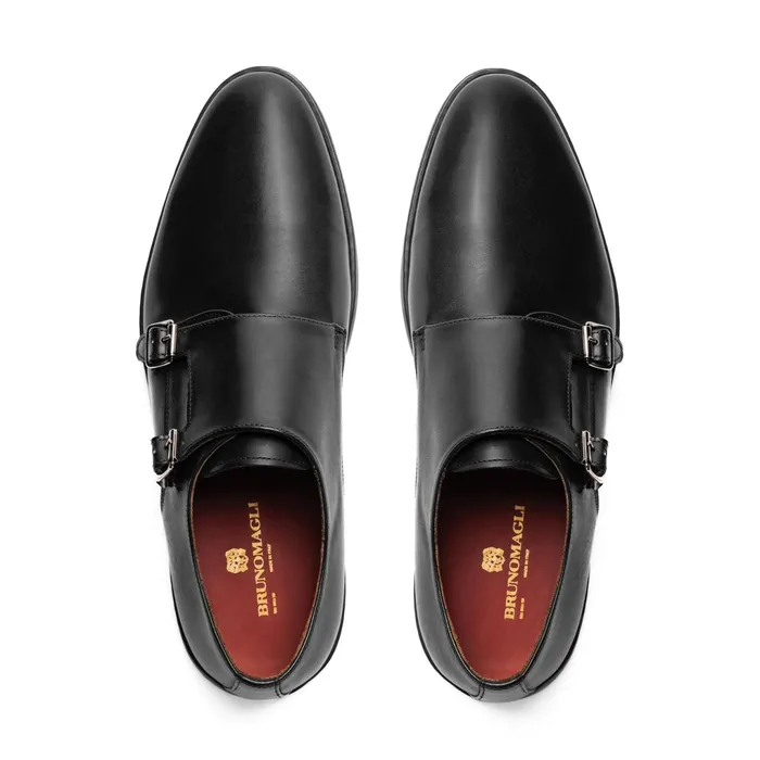 Bruno Magli Palestro Leather LoaferBlack Men Loafers and Slipons