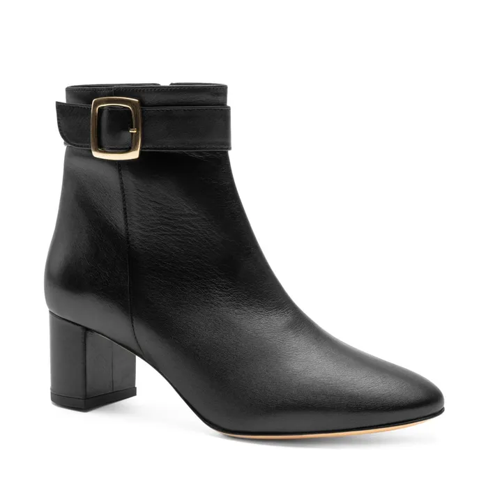 Bruno Magli Petra Side Zip Boot Black Women Boots