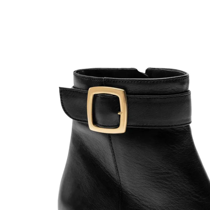 Bruno Magli Petra Side Zip Boot Black Women Boots