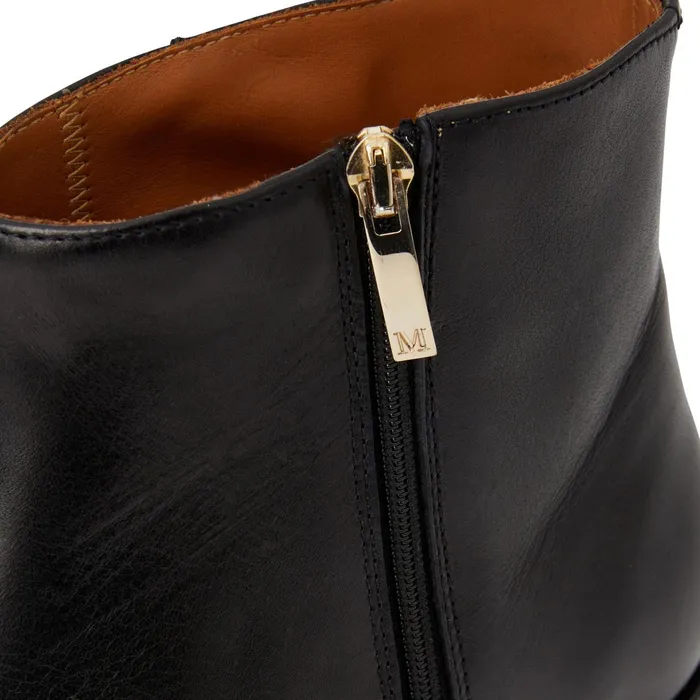 Bruno Magli Raging Leather Side Zip BootBlack Men Dress Shoes