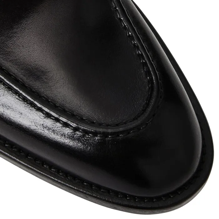 Bruno Magli Santino Classic Leather DerbyBlack Men Laceups and Oxfords
