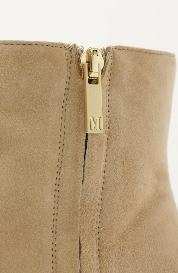 Bruno Magli Vinny Suede Ankle Boot 8211 Noce Women Boots