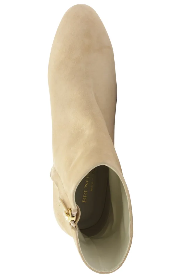 Bruno Magli Vinny Suede Ankle Boot 8211 Noce Women Boots
