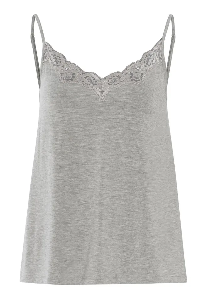 Camisole Grey Melange Women HANRO Camisoles