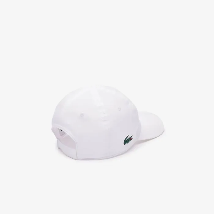 Caps and Hats MenWomen Lacoste Unisex Miami Open Edition Lightweight Tennis Cap White 001