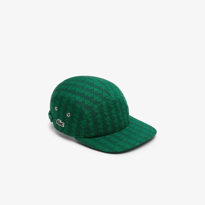 Caps and Hats MenWomen Lacoste Unisex Monogram Print Twill Jockey Cap Green Qij Caps and Hats MenWomen Lacoste Unisex Monogram Print Twill Jockey Cap Green Qij