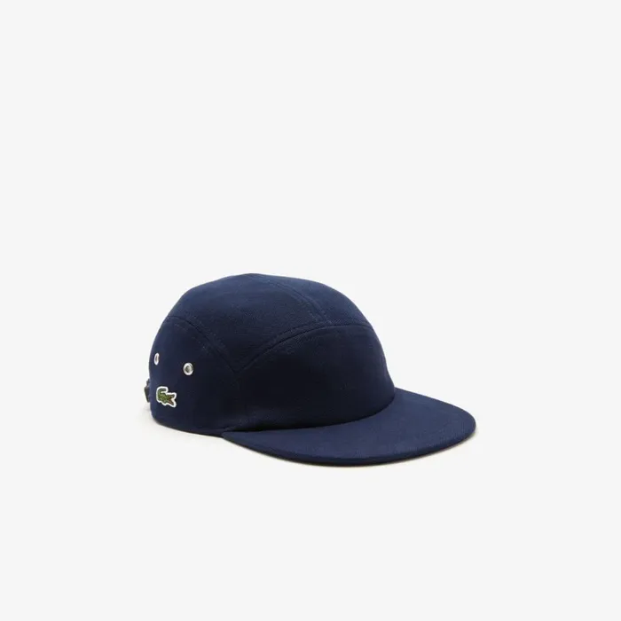 Caps and Hats MenWomen Lacoste Unisex Organic Cotton Piqu Cap Navy Blue 166