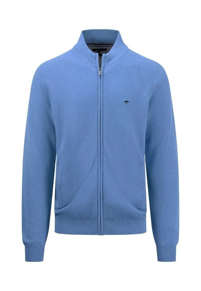 Cardigan Men FYNCHHATTON Parting Jacket Made Of Structured Cotton Crystal Blueorient Redimpalaearthnavyazurenight Cardigan Men FYNCHHATTON Parting Jacket Made Of Structured Cotton Crystal Blueorient Redimpalaearthnavyazurenight