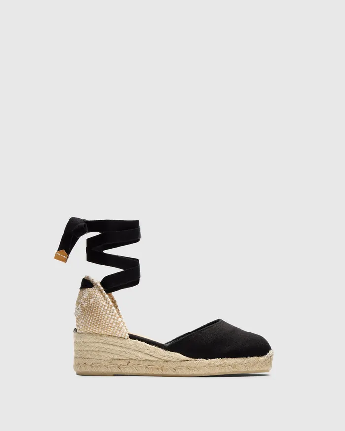 Castaer Carina3001 Negro Women Wedges