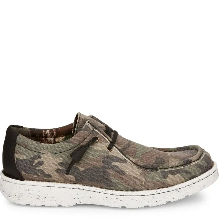 Casuals Men Justin Boots Hazer Print Camo
