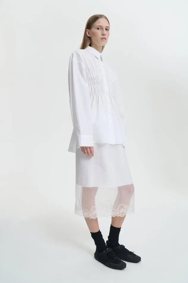 Cecilie Bahnsen Blouses Women BRAXTON SHIRT White