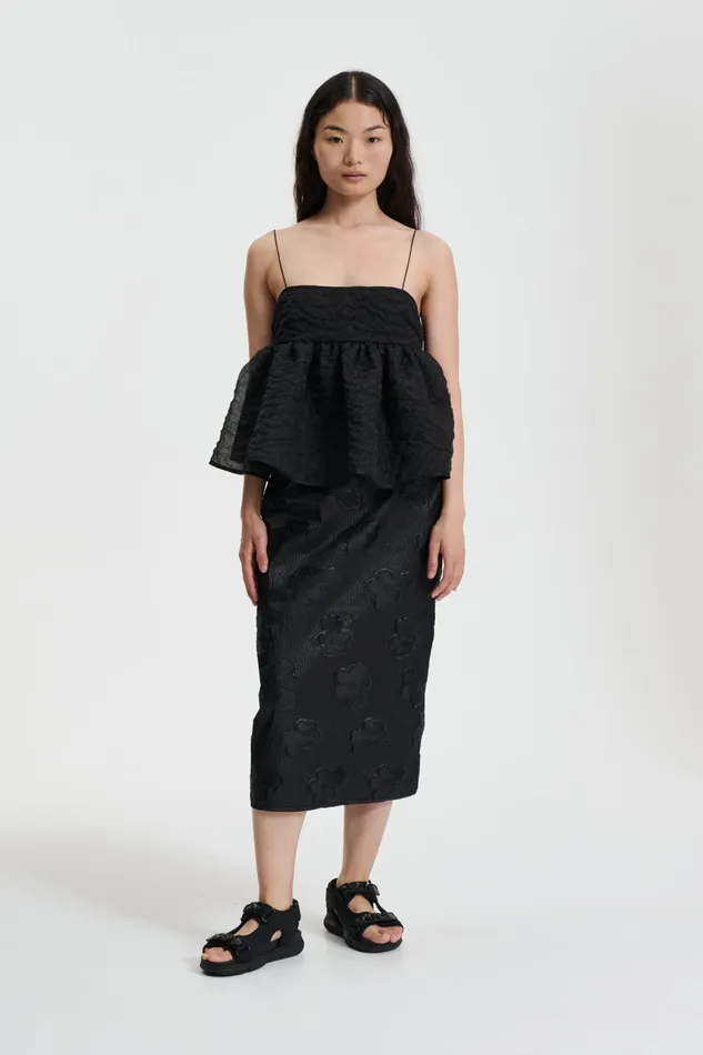 Cecilie Bahnsen Blouses Women SELENA TOP Black