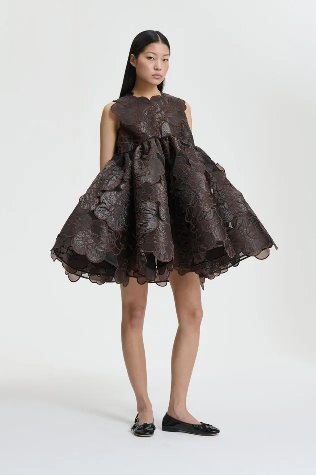 Cecilie Bahnsen Dresses Women BELLATRIX DRESS Brown