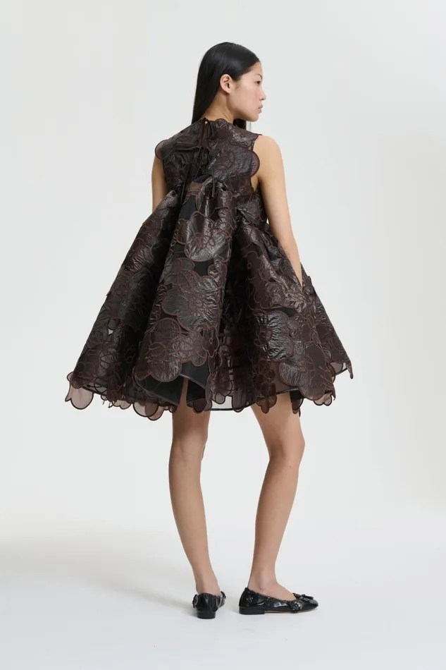 Cecilie Bahnsen Dresses Women BELLATRIX DRESS Brown