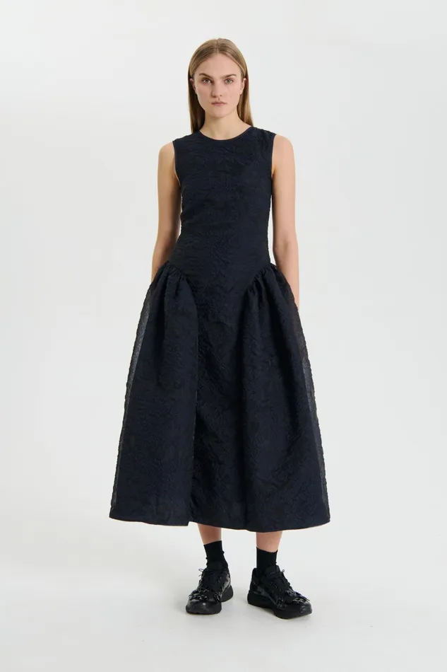 Cecilie Bahnsen Dresses Women GINE DRESS Navy