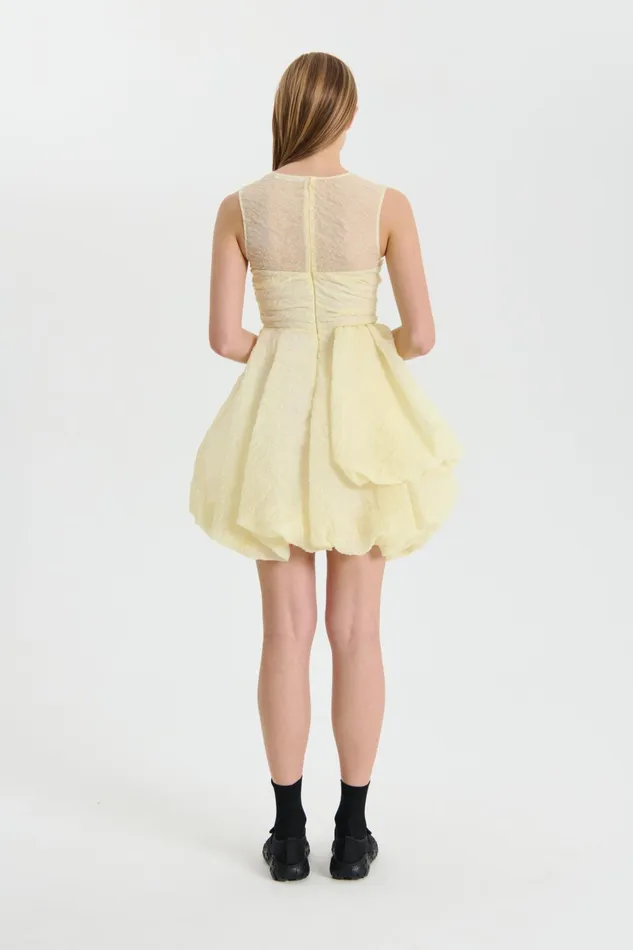 Cecilie Bahnsen Dresses Women OLIVIA DRESS Soft Yellow
