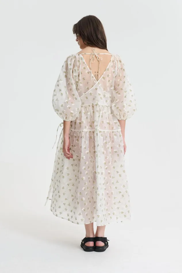 Cecilie Bahnsen Dresses Women REGITZE DRESS Whiteolive