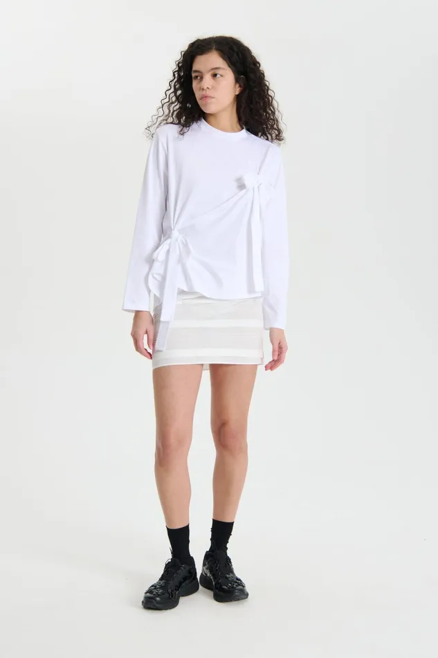 Cecilie Bahnsen Jersey Women OCTOBER TSHIRT White