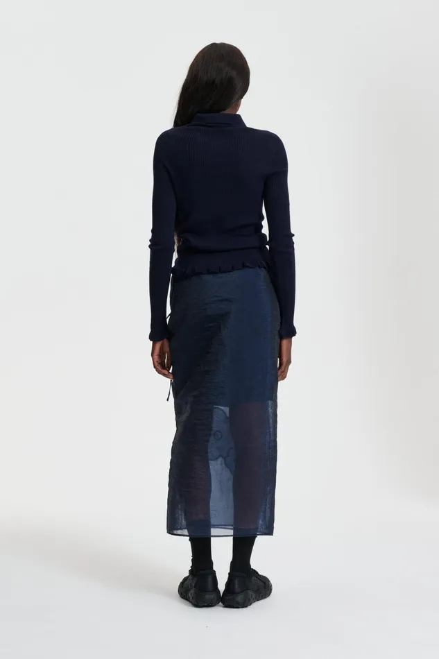 Cecilie Bahnsen Skirts Women APRIL SKIRT Navy