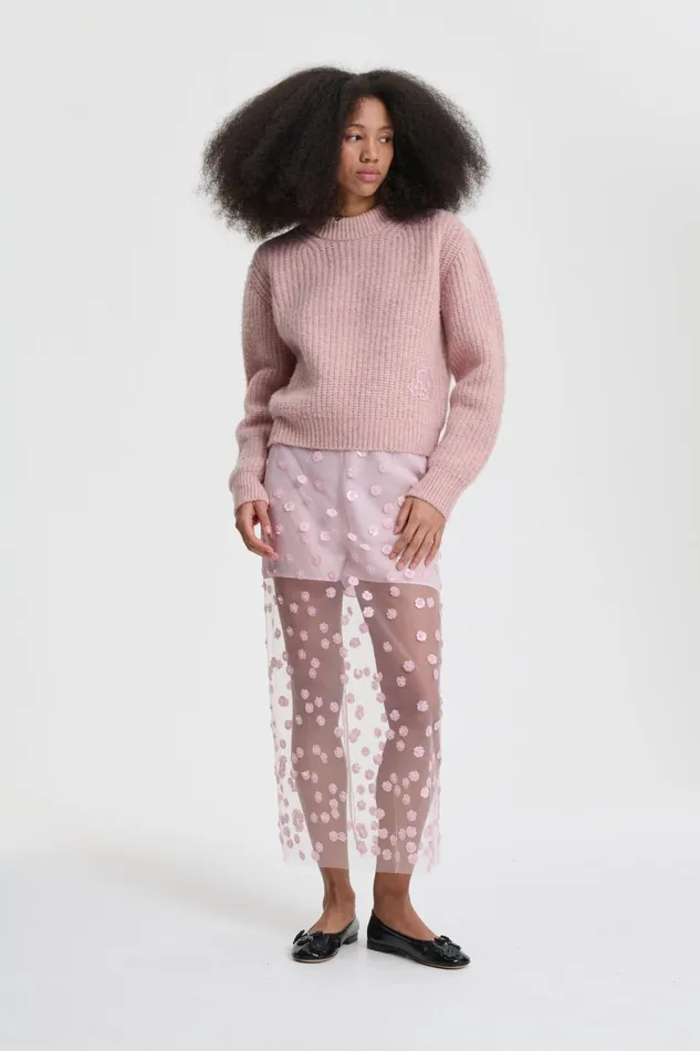 Cecilie Bahnsen Skirts Women GUS SKIRT Blush Pink