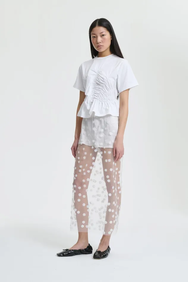 Cecilie Bahnsen Skirts Women GUS SKIRT White
