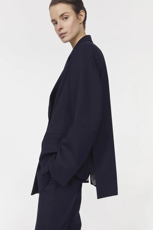 Chambers Blazer Utility Blue Women Rodebjer Blazers