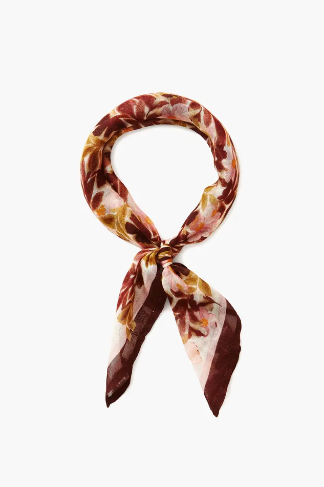 Chan Luu Bandanas Bandana Dusty Rose Floral 8211 Women
