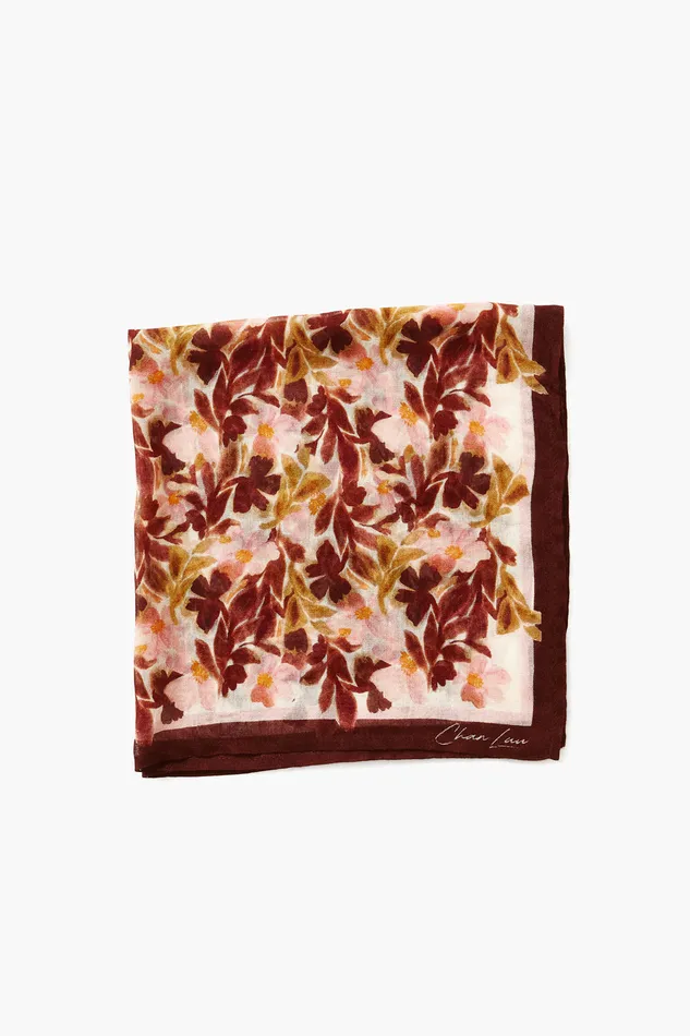 Chan Luu Bandanas Bandana Dusty Rose Floral 8211 Women