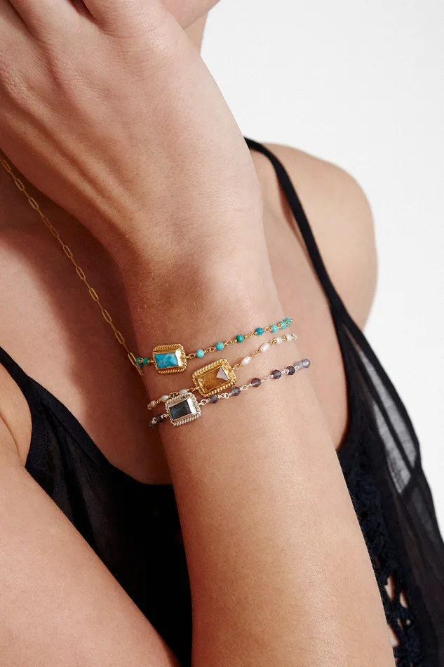 Chan Luu Bracelets Aura Bracelet Iolite Mix 8211 Women