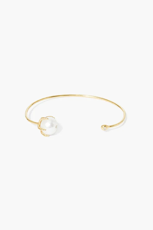 Chan Luu Bracelets Lark Cuff Bracelet White Pearl 8211 Women