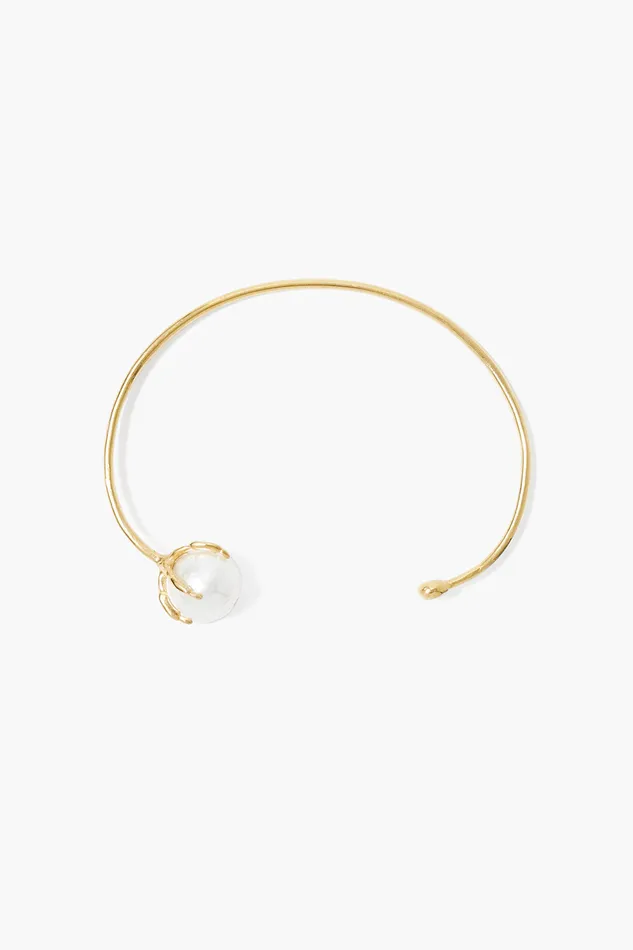 Chan Luu Bracelets Lark Cuff Bracelet White Pearl 8211 Women