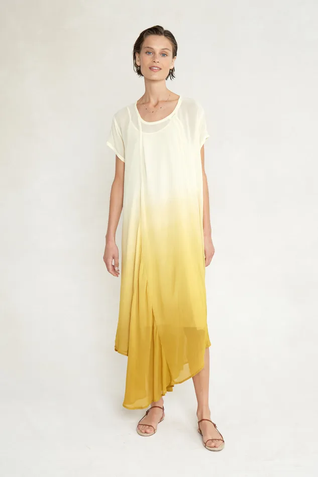 Chan Luu Dresses Augustine Dress Green 8211 Women