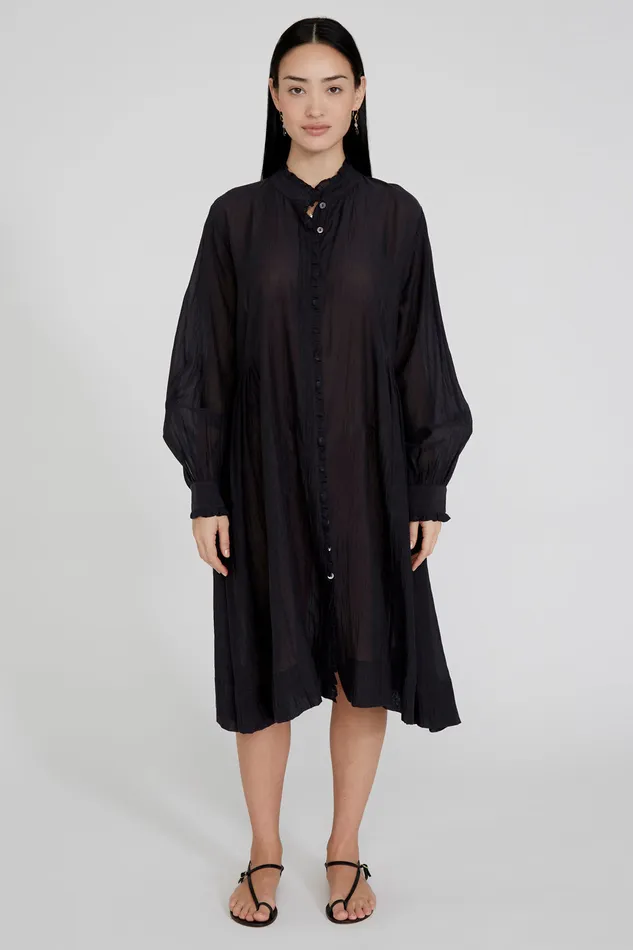 Chan Luu Dresses Lorelei Dress Caviar 8211 Women