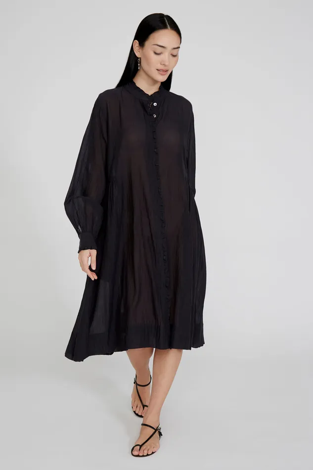 Chan Luu Dresses Lorelei Dress Caviar 8211 Women